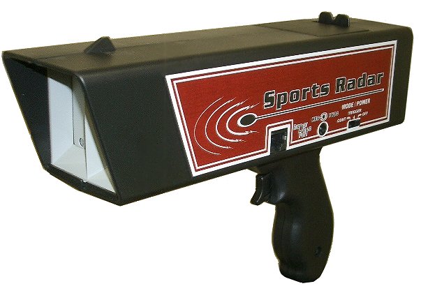 画像: スポーツレーダー（スピードガン）Speedgun (低速度計測可能モデル)